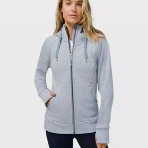 LULULEMON SCUBA HOODIE PLUSH SIZE 4 CHAMBRAY